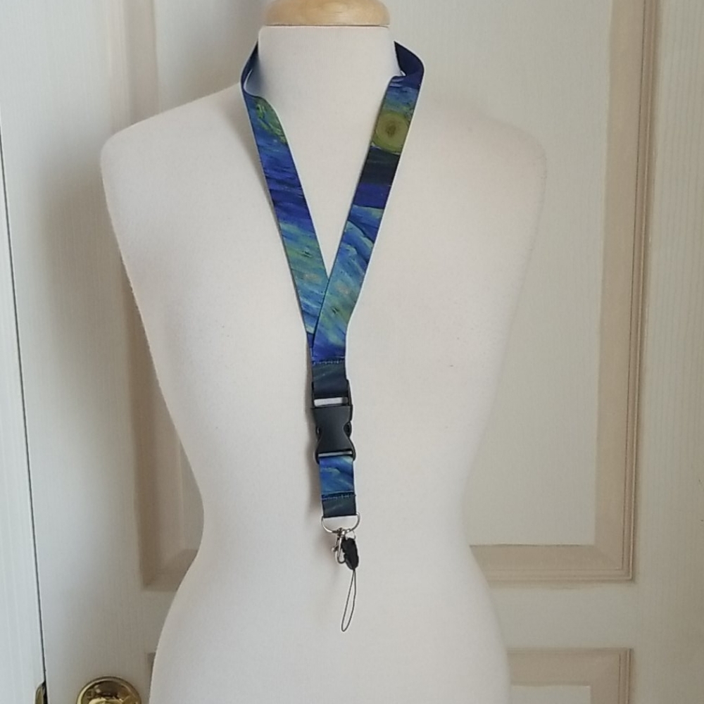 **SALE**Van Gogh Badge/ticket/Key Holder nwot